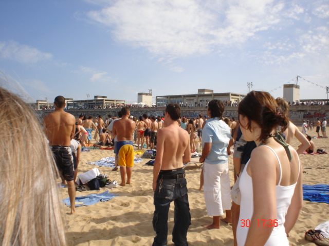 Primer dia en la playa, Platja Nova Icaria (107)